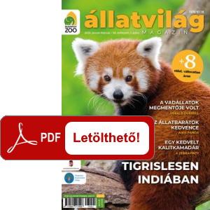 Letölthető a magazin 2025. évi 1. száma! - Állatvilág magazin