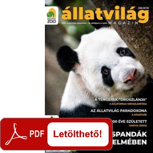 Letölthető a magazin 2025. évi 6. száma! - Állatvilág magazin